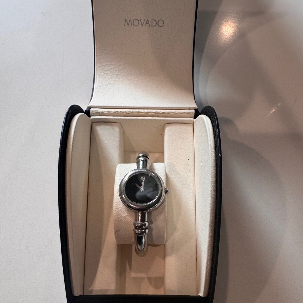 Vintage Movado Bareleto Quartz Ladies Watch